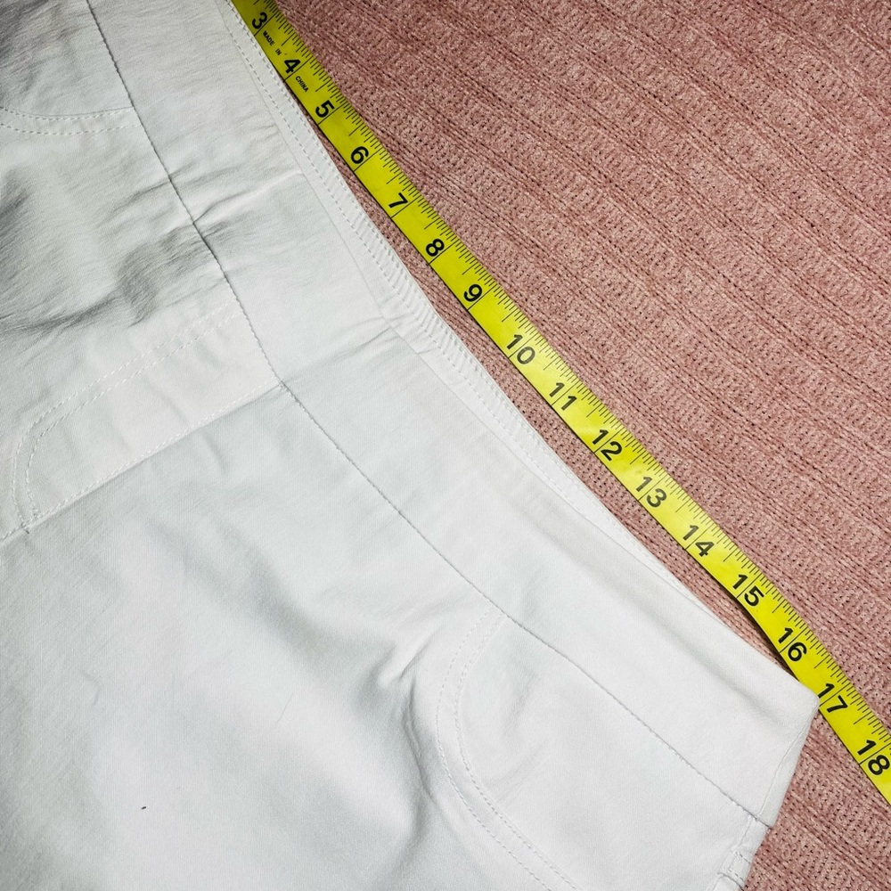 - Slim Sation White Capri pant women’s 16 - Picture 6 of 8